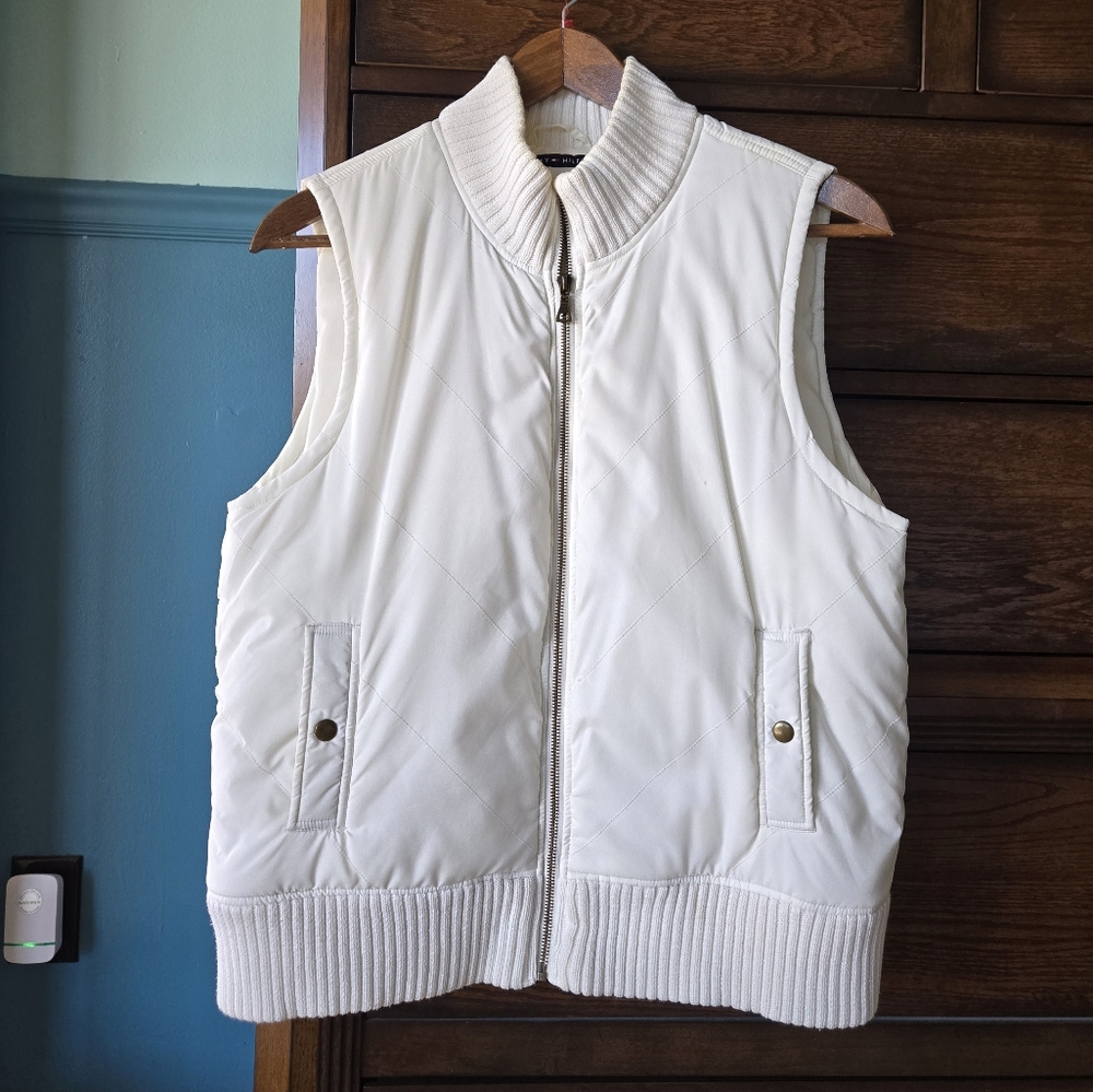 Tommy Hilfiger Puffer Vest White XL